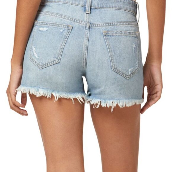 NWT Stephanie Gottlieb x Joe’s The Ozzie Embellished Jean Shorts Size 29 - Picture 3 of 4